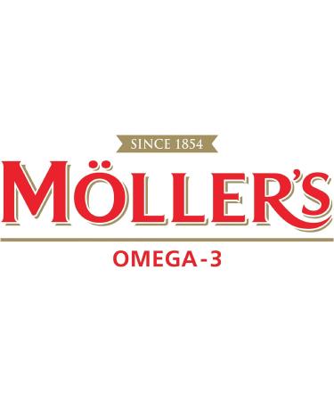 Moller's Lemon Flavour Fish Oil Omega-3 for Babies, Children, and Adults - Buy Online on GoSupps.com