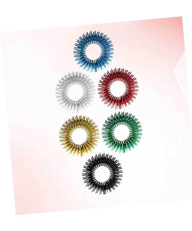 Magiclulu 18 STK Mini Massage Device - Acupressure Finger Ring & Roller Toys for Kids | Stress Reduction & Relaxation - Buy Online on GoSupps.com