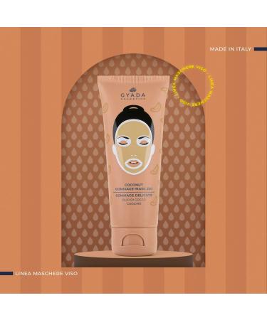  GYADA COSMETICS GYADA COSMETICS Face Scrub 2 in 1 Mask Exfoliating and Purifying Makes Skin Moisturized and Non-Irritated with Coconut Oil and Shea Butter 15ml - Buy Online on GoSupps.com