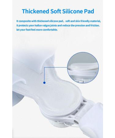 Buy Generic Bunion Corrector for Hallux Valgus - Adjustable Splint & Toe Straightener - Non-Slip Heel Strap - Day & Night Support - Buy Online on GoSupps.com