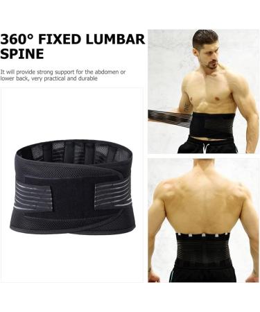 Fajas para Adelgazar la Barriga para Mujer - Cinturilla de Ejercicio Soporte Lumbar Profesional Cinturilla Fitness - Negro 22x118cm - Buy Online on GoSupps.com