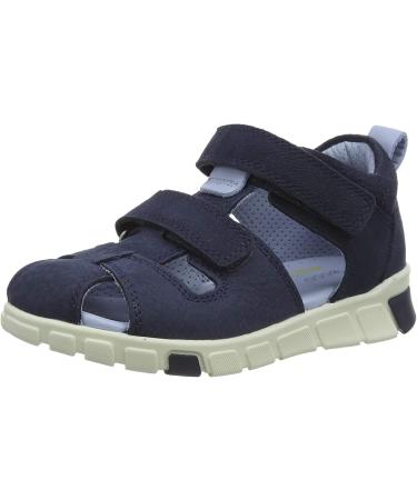 ECCO Ministridesandal Baby Boys Sandals Blue Night Sky - Size 5.5 UK Child - Buy Online on GoSupps.com