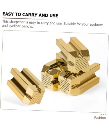 Ipetboom 1pc Eyebrow Pencil Sharpener Make up Pencil Empty Nasal Spray Bottle Pencil Sharping Tools Electric Tool Power Tool Cosmetic Tool Plastic Spray Gold Auxiliary Tool Pointy - Buy Online on GoSupps.com