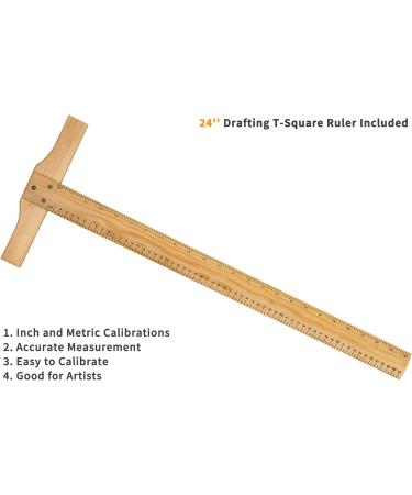MEEDEN Large Studio Artist A2 Drawing & Sketching Board - Adjustable Beechwood Sketchboard for Students and Beginners - Buy Online on GoSupps.com