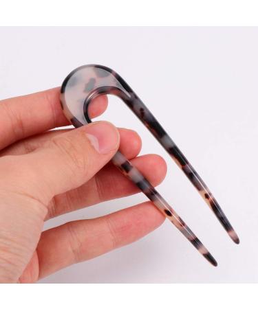 Frcolor 2 Pieces U-Form Hair Fork - Elegant Hair Jewelry for Women & Girls | Perfect for Daily Wear Festivals & Gifts - Buy Online on GoSupps.com