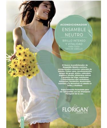 Florigan Conditioner Ensamble Neutro 500ml - Luxurious Hydration for All Hair Types | International Shipping Available - Buy Online on GoSupps.com