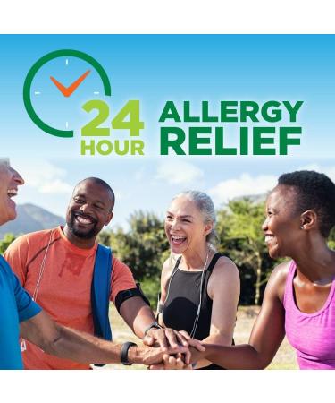 Amazon Basic Care Cetirizine Hydrochloride 10mg Antihistamine Tablets - 90 Count - Buy Online on GoSupps.com