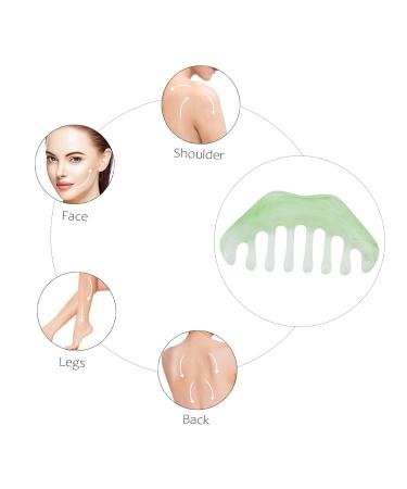 Plafope 3-Piece Massage Comb Set | Gua Sha Schabassage Tool for Scalp & Hair Health - Shop Internationally! - Buy Online on GoSupps.com