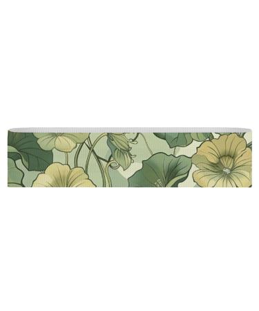 Resistance Bands Exercise Bands Olive Green Style Printed Elastic Band Leg Bands Resistance Fitness Bands Fabric Resistance Bands