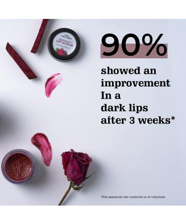 Beetroot Lip Scrub for Dark Lips - Brightening & Cleansing | Unisex | 15g - Buy Online on GoSupps.com