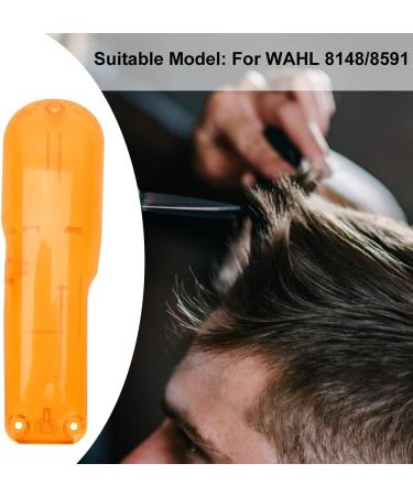 Electric Hair Clipper Cover Stable Hair Clipper Replacement Cover Eco-Friendly Haircut Cut Hair for Barber Shop Hair Clipper (Transparent Orange) - Buy Online on GoSupps.com
