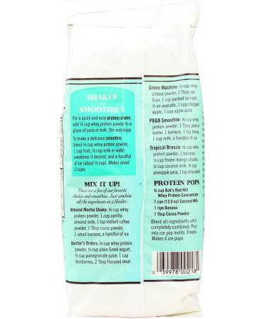 Bob's Red Mill Whey Protein Concentrate 12oz Bags (Pack of 4) - High-Quality Protein Supplement - Buy Online on GoSupps.com