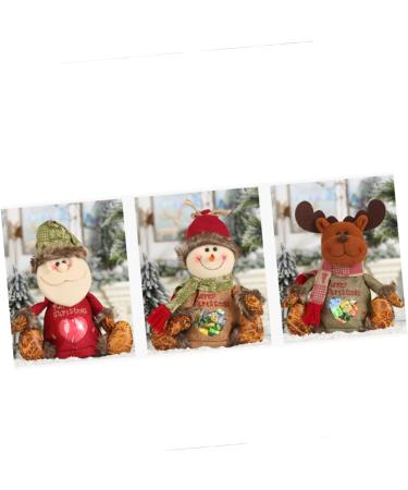Healvian Clear Bags for Favors Christmas Favors Bag Elk Patterned Storage Organizer Decorations Mini - Buy Online on GoSupps.com