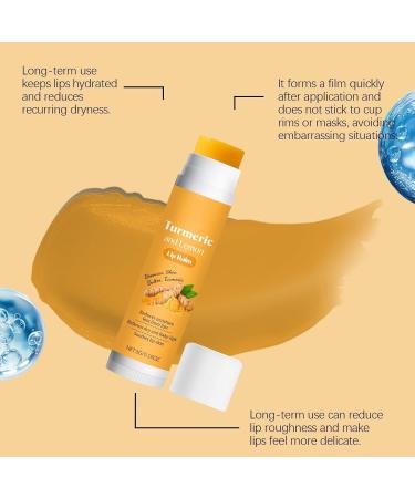 Baume l vres Curcuma Citron un baume exfoliant naturel pour les l vres s ches gerc es et ternes hydratant et clatant. - Buy Online on GoSupps.com