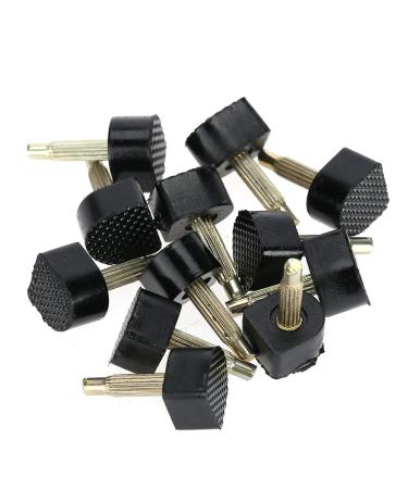 Yosoo High Heel Replacement Tips 60PCS/30 Pairs (5 Different Size) High Heel Shoe Stiletto Repair Heel Caps Tip Pin Taps Dowel Lifts Replacement