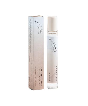 Skylar Coconut Cove Eau de Parfum - Hypoallergenic & Clean Perfume for Women & Men Vegan & Safe for Sensitive Skin-Fruity Fresh Perfume with Notes of Bergamot Coconut & Ambrox - 10mL /0.33 Fl oz