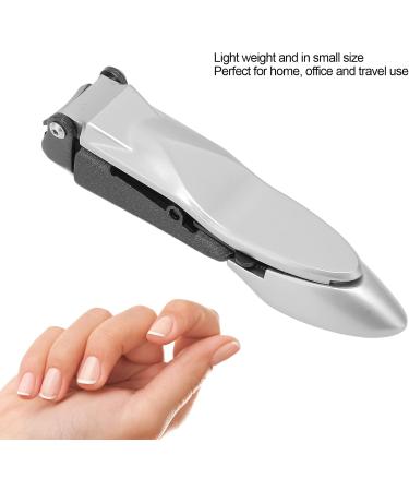 Nail Clipper Fingernail Clipper Wear Resistant Rust Proof Firm Sturdy Safe with PU Leather Sheath for Nail Salon for Home Travel - Buy Online on GoSupps.com