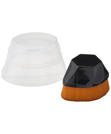 Flower-Shaped Foundation Brush 1PC Foundation Makeup Brush Face Blush Suitable for Mixed Liquid Cream or Flawless Powder Cosmetics Multifunctional Makeup Brush(Black)