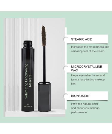  Ceprznvey Volumizing Mascara Lifting Mascara Waterproof Lash Enhancer Long Curl Effect Natural Bold Eye Makeup Look 10 ml for Women Girls Home Travel Parties Daily Use Black 1 Piece - Buy Online on GoSupps.com