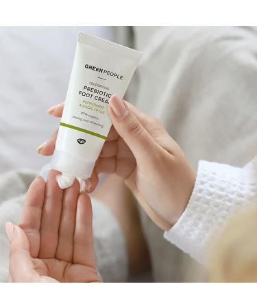 Green People Prebiotic Foot Cream 50ml | Natural Cooling Peppermint Deodorant | Paraben-Free Vegan & Cruelty-Free Bio Foot Deodorant - Buy Online on GoSupps.com