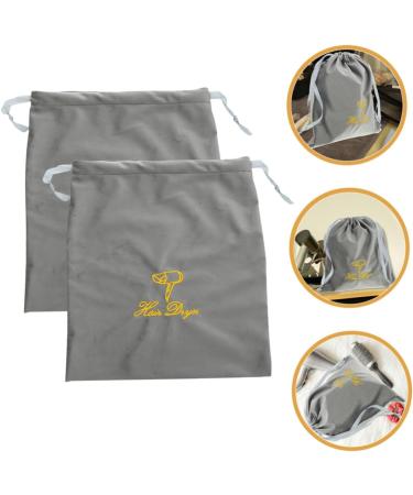 PAMINGONO 3pcs Hair Dryer Storage Bag Hair Tools Travel Bag Travel Bag for Blow Dryer and Hair Tools Fabric 30.00X25.00X0.50CM As Shown - Buy Online on GoSupps.com