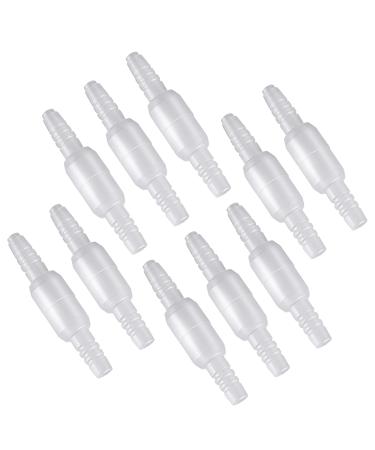 Oxygen Tubing Swivel Connector - 10 PCS Cannula Connectors, Avoid Tube Tangles (Male to Male) (10 Count (Pack of 1))