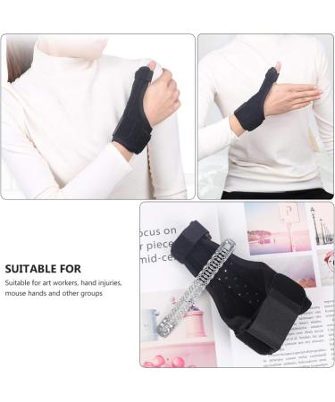 Buy 1Pc Adjustable Finger Guard Thumb Support | Thumb Stabilizer Protector & Splint Wraps - International Shipping Available - Buy Online on GoSupps.com
