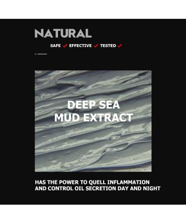 Men's Deep Sea Mud Facial Cleanser - 150g | Oil Control & Moisturizing | Fresh Face Amino Acid Formula - Buy Online on GoSupps.com