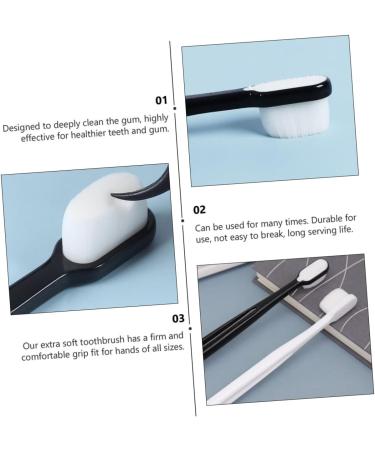 Beavorty 2-Piece Soft Toothbrush Set for Adults - Gentle Gum Care for Couples - Ideal Adult Toothbrushes for Healthy Smiles - Buy Online on GoSupps.com