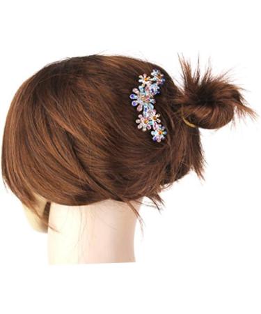 Beaupretty Tiara Women Hair Comb Bridal Hair Comb Women Hair Clip Flower Hair Comb Wedding Diamond - Buy Online on GoSupps.com