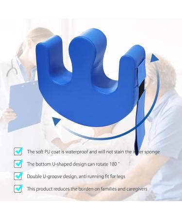 U-Shaped Patient Rotate Device - Multifunctional Care Tool for Paralyzed Patients - High Density PU Leather & Sponge - Removable with Straps - Buy Online on GoSupps.com