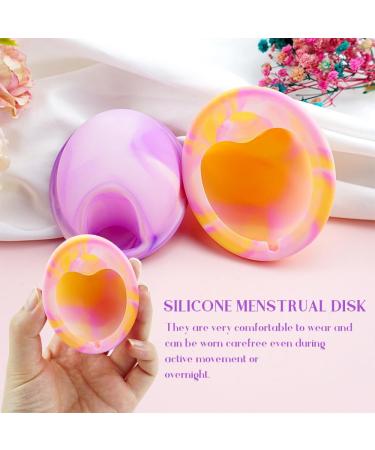 Hovceh Menstrual Disc - Soft Reusable Flex Disc Medical Silicone Alternative to Tampons Sizes S+L - Buy Online on GoSupps.com