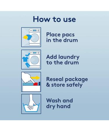 Woolite Clean Care Pacs Laundry Detergent - 30 Count, for Standard and HE Washers - Buy Online on GoSupps.com