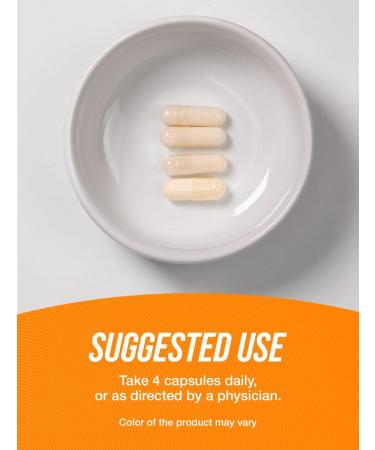 AAKG Capsules - Pure Arginine AKG Supplement for Nitric Oxide Boost | Gluten Free & BulkSupplements - 240 Capsules (2500mg per Serving - Buy Online on GoSupps.com