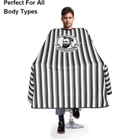 Hair Cutting Kits Barber Cape Professional Barber Salon Cape With Neck Duster Brush Hair Comb Hair Clips Waterproof And Stain Resistant Apron Cutting Hair Beard Hairdressing Polyester Cape One Size - Buy Online on GoSupps.com