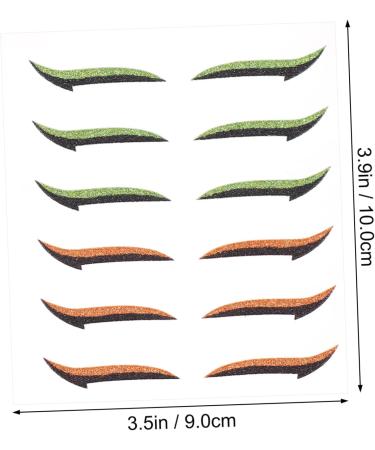 TOVINANNA 54 Pairs Anti Sweat Eyeliner Purple Stickers Eyeliner Tape Double Eyelid Eye Makeup Stickers Man - Buy Online on GoSupps.com