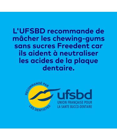 FREEDENT - Strawberry flavored chewing gum without sugars - Large size containing 30 packs of 10 dragees - 420 g - Buy Online on GoSupps.com