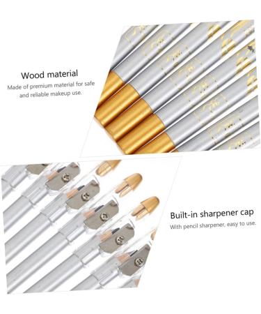 Beavorty 10pcs Pencil Sharpener Eyebrow Pencil Make up Kit Grey Eyeliner Eye Liner Smooth Makeup Tools - Buy Online on GoSupps.com