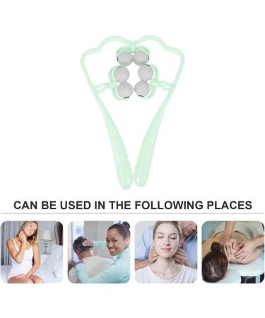Gleavi Neck Massage Device - 6 Ball Manual Massager for Neck Shoulders & Back | Deep Tissue Relief & Tension Relief - Buy Online on GoSupps.com