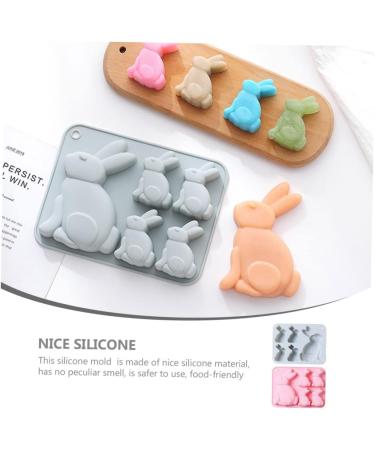 Zerodeko 2pcs Easter Cake Mold Gummy Molds Soap Mold Silicone Molds Silicone Cake Mold Easter Baking Mold Fondant Molds Chocolate Molds Silicone Baking Supply Easter Rabbit Mold - Buy Online on GoSupps.com