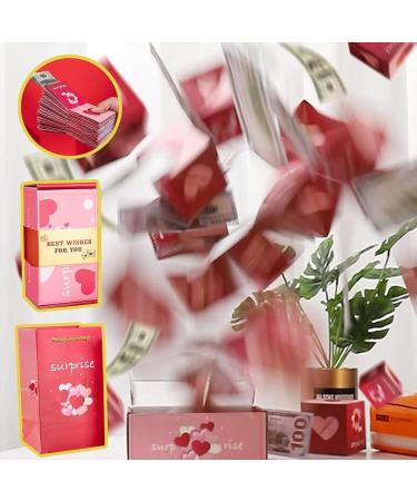 Generic Happy Birthday Surprising Boxes Bouncing Red Envelope Gift Boxes for Family Friend Neighbor Gift 12pcs Bounce Boxes Gift Boxes Gift Bags Pink BEST WISHES FOR YOU - Buy Online on GoSupps.com