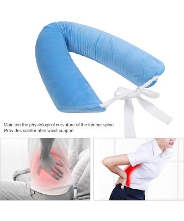 Detachable Lumbar Support Pillow for Elderly - Adjustable Soft Flannel Sponge for Ultimate Comfort & Lumbar Relief - Buy Online on GoSupps.com