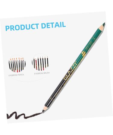 Healeved 12pcs Lip Liner Eyeliner Eyebrow Pencil Lip Liner Pencil Eyeliner Black Gel Eyeliner Wooden - Buy Online on GoSupps.com