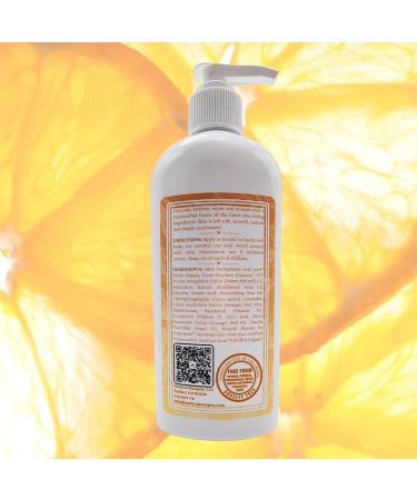 Orange & Vanilla Fusion Hand & Body Lotion, Natural Moisturizer for Dry Skin w/Aloe Vera, Coconut Oil, Ceramides, Vitamin B5, Vitamin E, Intense Moisturizing Cream 8 oz Orange & Vanilla 8 Fl Oz (Pack of 1) - Buy Online on GoSupps.com