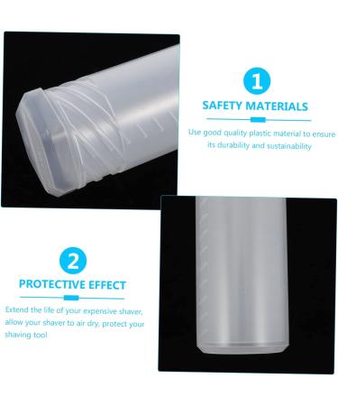 Beavorty 10 StK Brush Drum & Box Holder - Beard Comb & Razor Storage - Adjustable Brush Case for Shavers - Buy Online on GoSupps.com