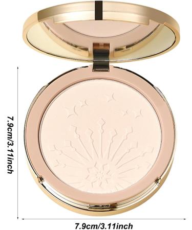 Translucent Setting Powder | Foundation Makeup Face Powder | Long Lasting Loose Face Powder Natural Compact Pressed Face Powders Minimizes Pores Soft Effect Press Powder for All Skin Types Cream White - Buy Online on GoSupps.com