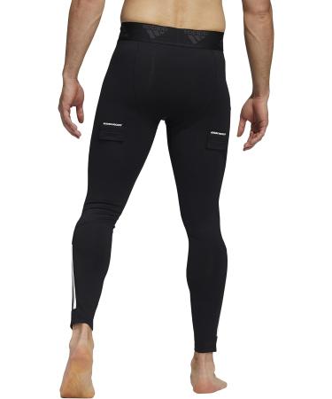 adidas Men's Hockey Baselayer Pants - Medium Black | Performance Fit - Buy Online on GoSupps.com