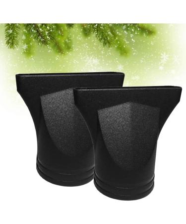 Buy Healifty Universal Hair Dryer Nozzle & Diffuser Set - Professional Hairdressing Tool for Salon & Home (2 Pieces Black) - Fast International Shipping - Buy Online on GoSupps.com