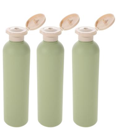 Shop Minkissy 250ml Empty Travel Bottles - 3 Pack Flip Cap Squeeze Lotion Bottles for Shampoo Conditioner Cosmetics & More | Reusable & Versatile - Buy Online on GoSupps.com