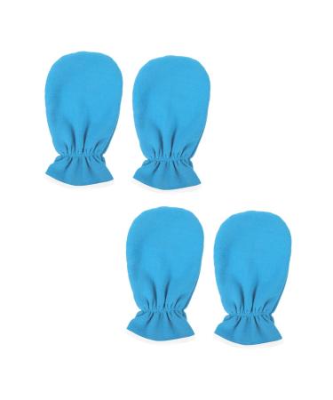 Housoutil 2 Pairs Maintenance Care Gloves Paraffin Hand Treatment Gloves Paraffin Wax Gloves Nail Art Kit Nail Art Tools Hand Mitten Hot Wax Hand Spa Mittens